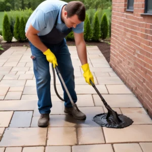 How to Clean Grease off Patio Pavers?