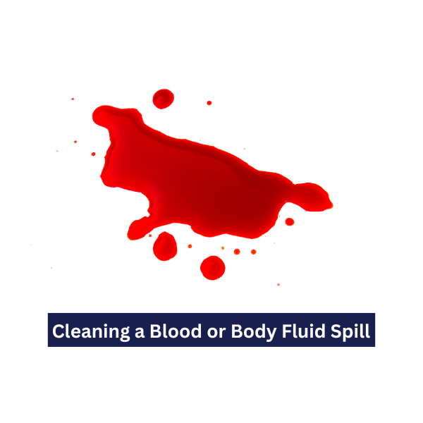 Cleaning a Blood or Body Fluid Spill